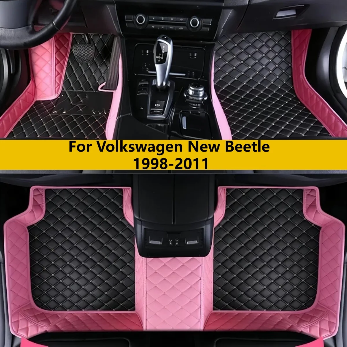 

Car Floor Mats For Volkswagen New Beetle 1998 1999 2000 2001 2002 2003 2004 2005 2006 2007 2008 2009 2010 2011 Auto Carpet Pads