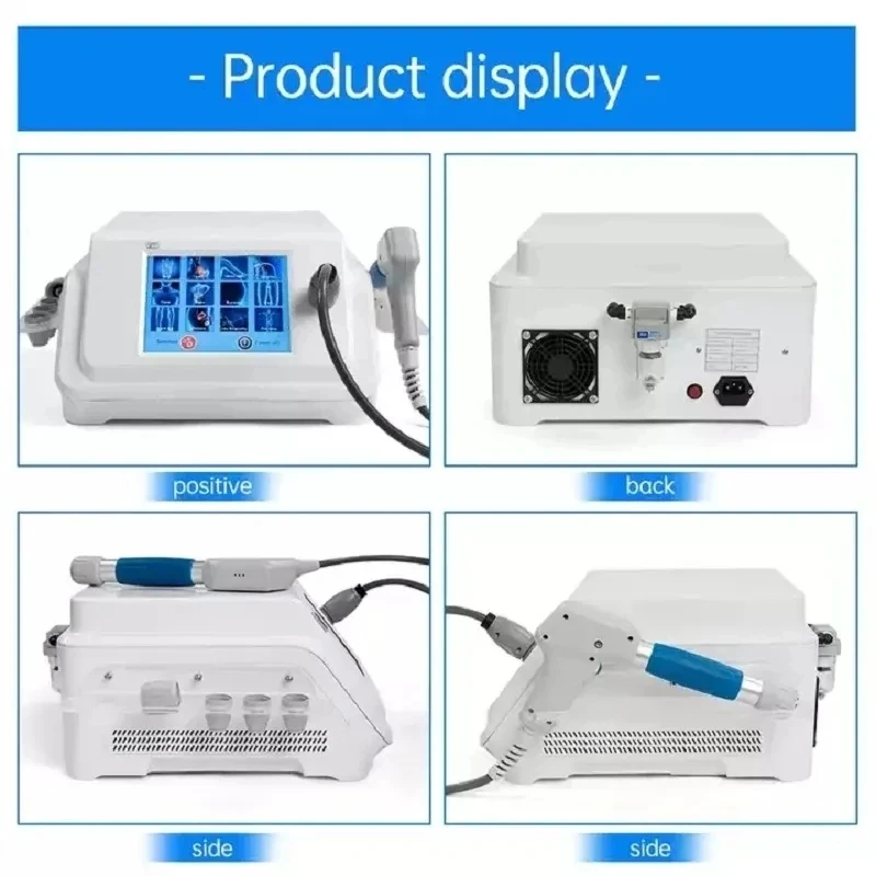 Extracorporeal Shock Wave Therapy Device Pneumatic Shockwave Massager for Body Pain Relief And Relaxation Q80