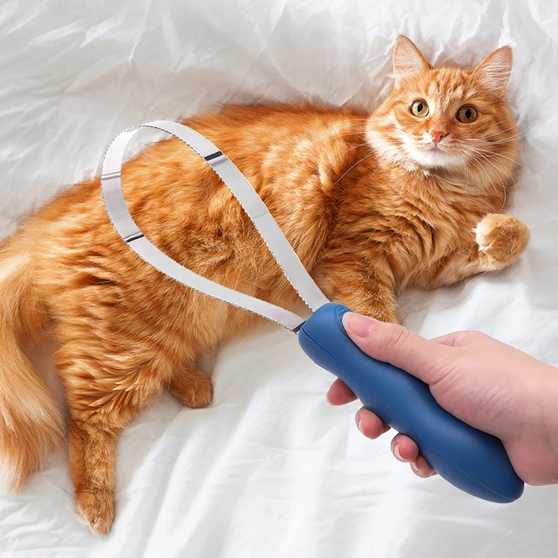 

Dual-sided Dog Grooming Brush with Anti-slip Handle Hair Care Cleaning Knots Tangles Anti-itch Horse Beauty Tool Pet Accessories