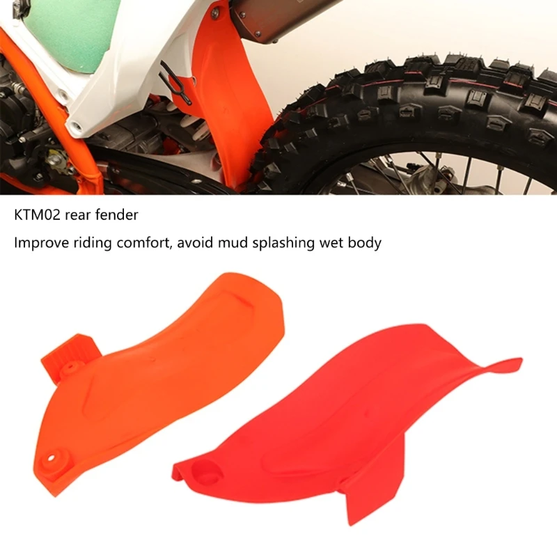 Motorcycle Shock Absorbing Mudguard Water Splash Protector Shock Absorbent Mudguard Simple Installation for EXC SXF