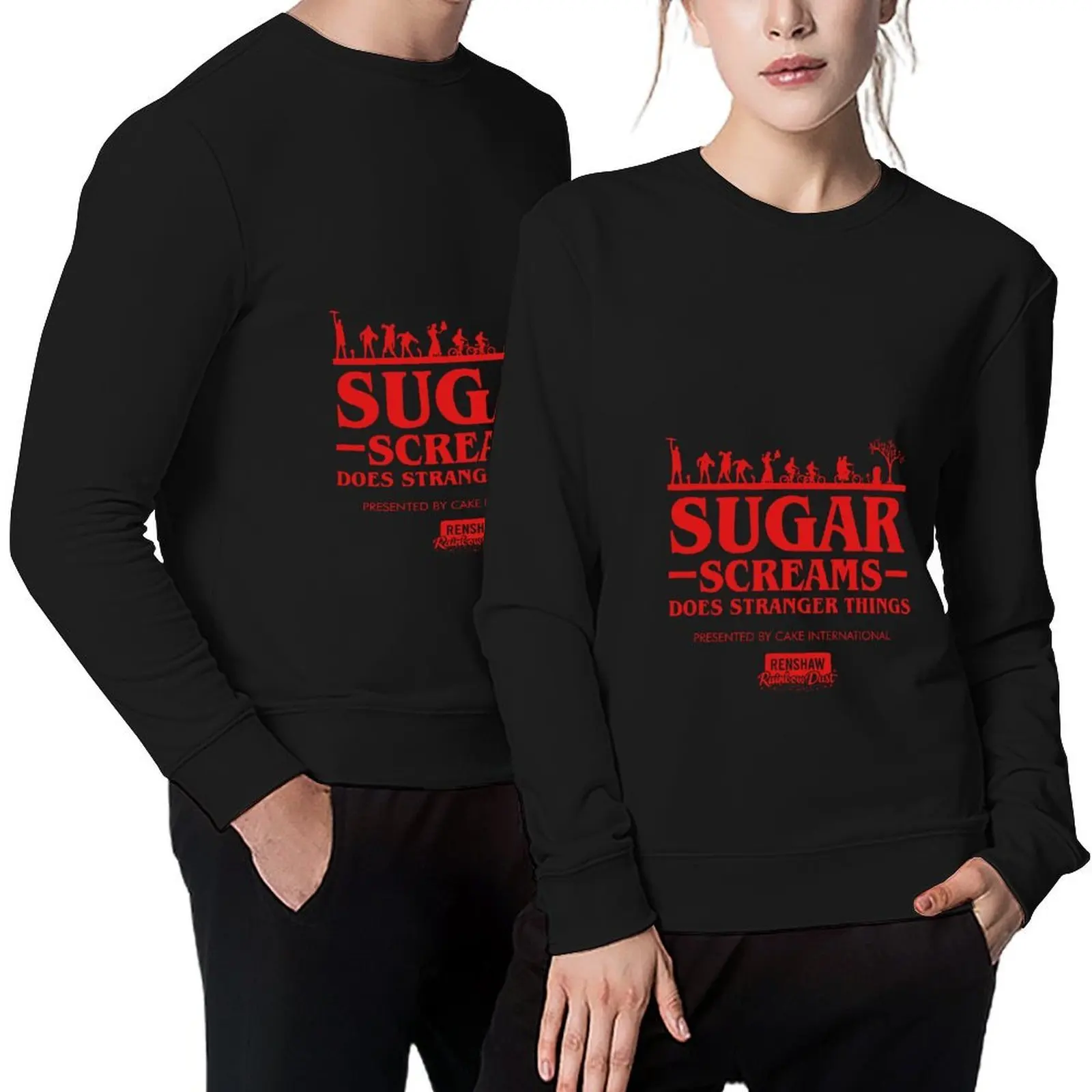 

Sugar Screams 2023 Pullover anime clothes mens clothing men's winter sweater mens clothes oversize sweatshirts