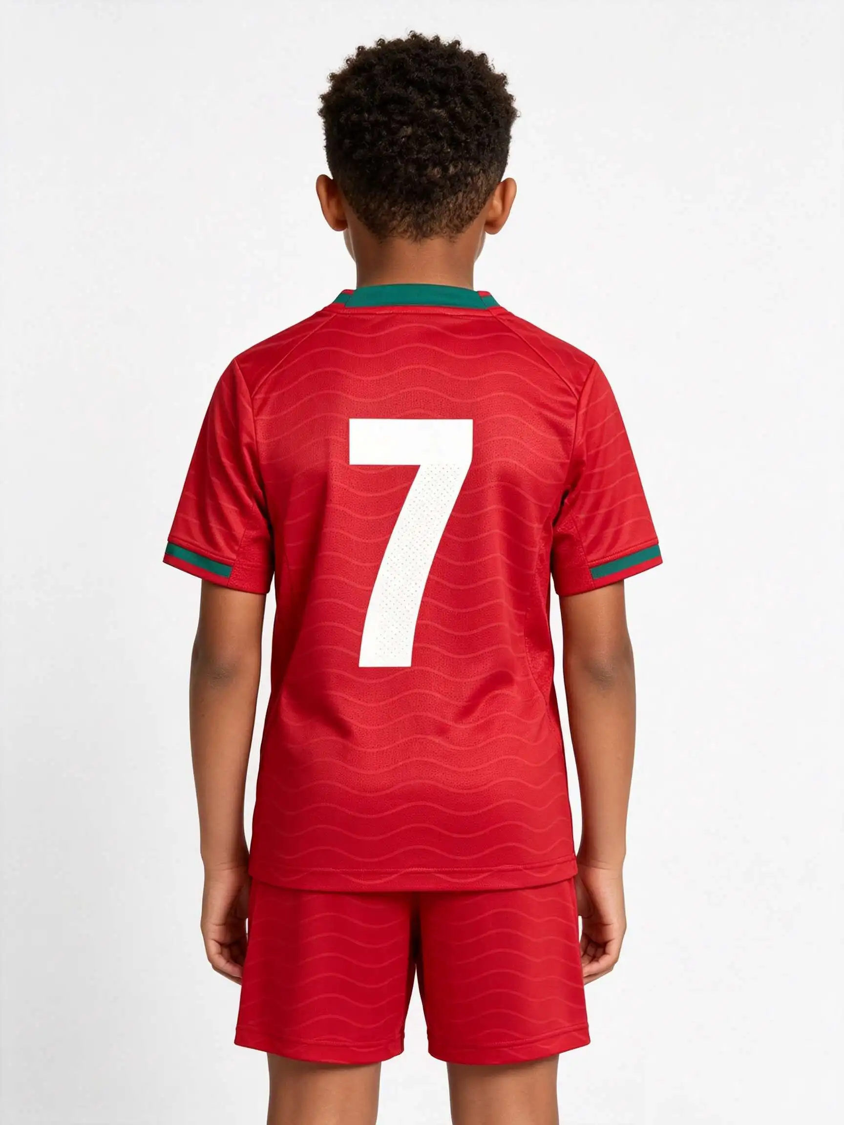 New 26/27 Unisex Blank Soccer 2‑Piece Set, Kids  Parent‑Child Kit, Custom No.1 7 8 9 10 for School Outdoor Team Sports