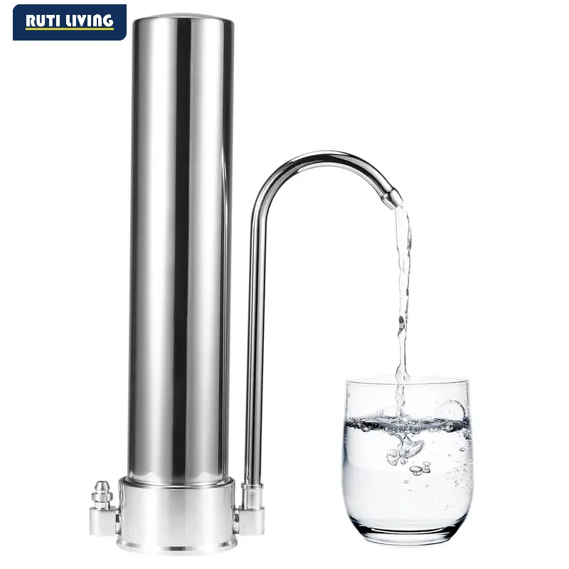 Kitchen Under Sink Drinking Water Filter Purifier With Faucet Reduces Bacteria, Metal,Lead, Chlorine and Odor