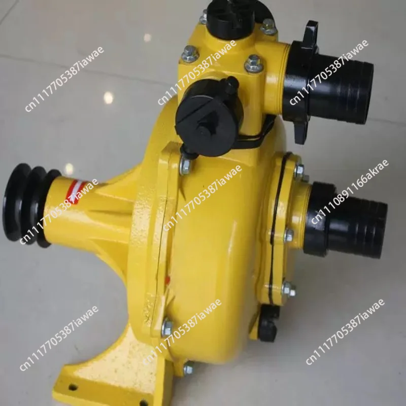 1/1.5/2/3 Inch Belt Drive Power Self-priming Pump/farm Irrigation Pump Aluminum Alloy Flow Pump Large Flow Self-priming Pump