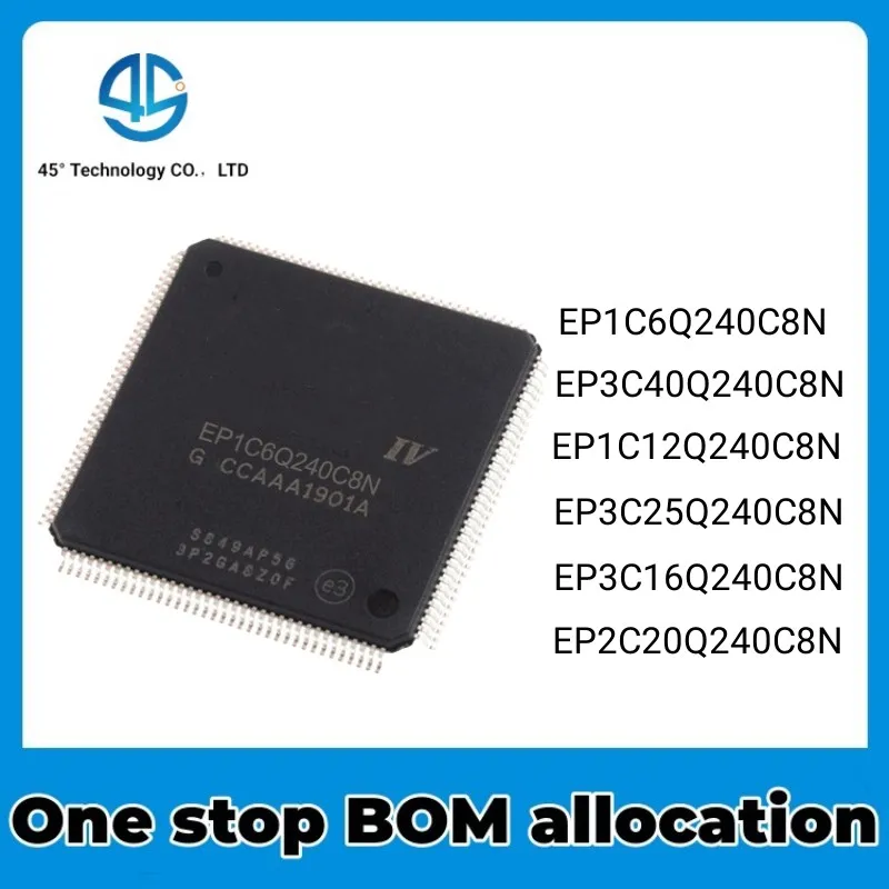 2PCS EP1C6Q240C8N EP1C12Q240C8N EP2C20Q240C8N EP3C16Q240C8N EP3C25Q240C8N EP3C40Q240C8N 100% Brand New Original IC QFP-240