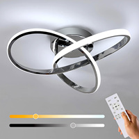 LED Ceiling Lamp,36W Ceiling Light LED Modern Flower Design 40 cm,Ceiling Light Warm White 3000K for Kitchen Living Room Study