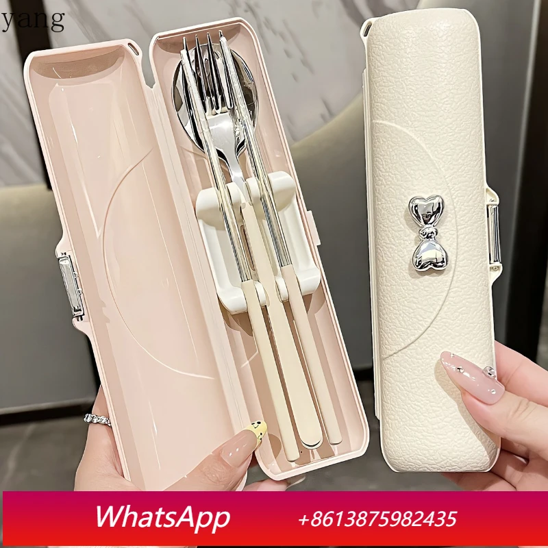 

LMM stainless steel portable tableware single person special box