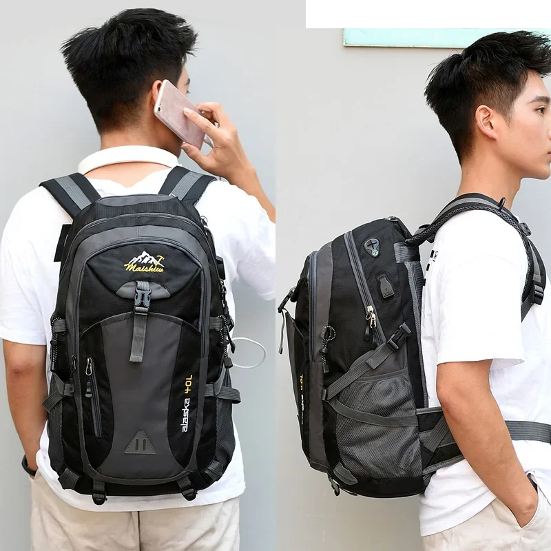 Anti-theft Mountaineering Waterproof Backpack Men Riding Sport Bags Outdoor Camping Travel Backpacks Climbing Hiking Bag for Men