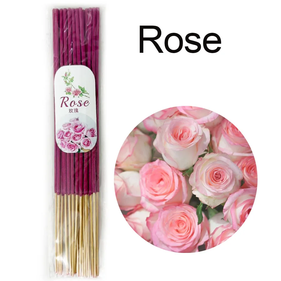 Handgefertigte Bambusstäbchen, Duftende Rosen, Salbei, Zitronengras und Andere Aromen für Langanhaltende Heimdekoration – Detail 19