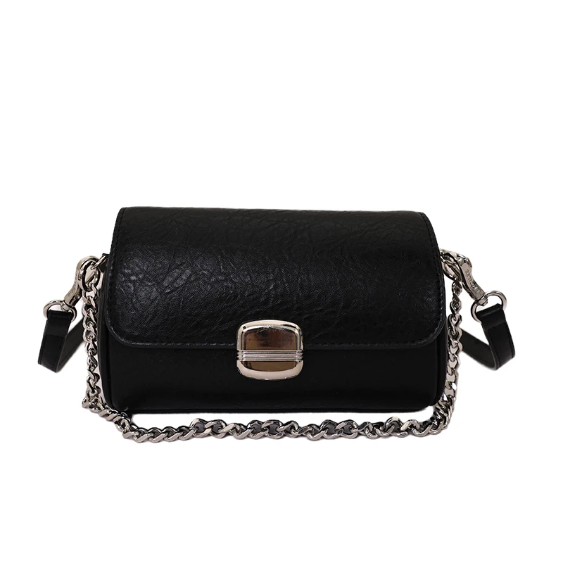 

Fashionable Large Capacity Leather Tote, High-End Minimalist Diaper Bag, Unique Square Satchel With Original Textured Finish