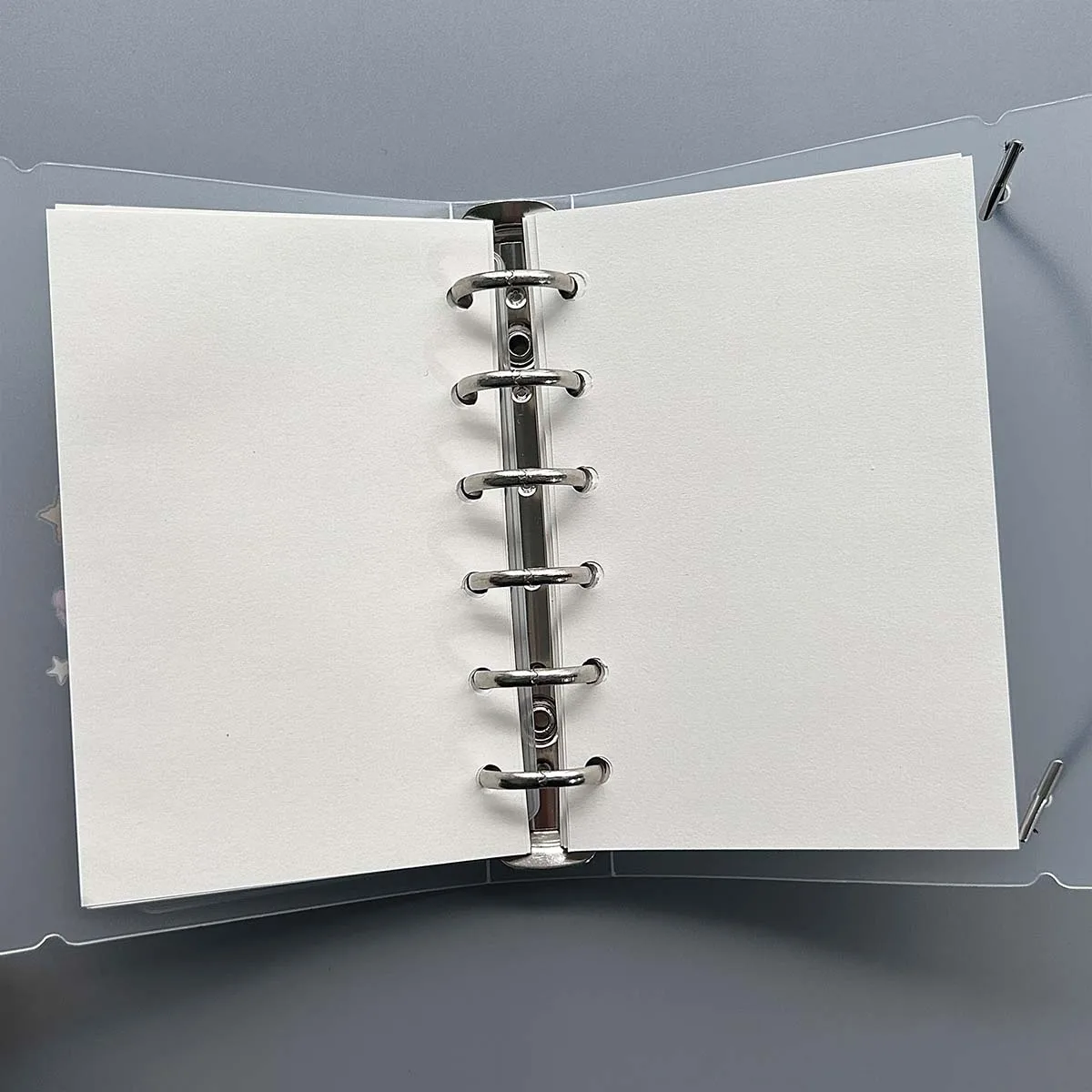 A7 Ring Binder Notebook Scrub Loose-Leaf Business Office Standard PP Inner Core Cover Note Book Journal Planner Office