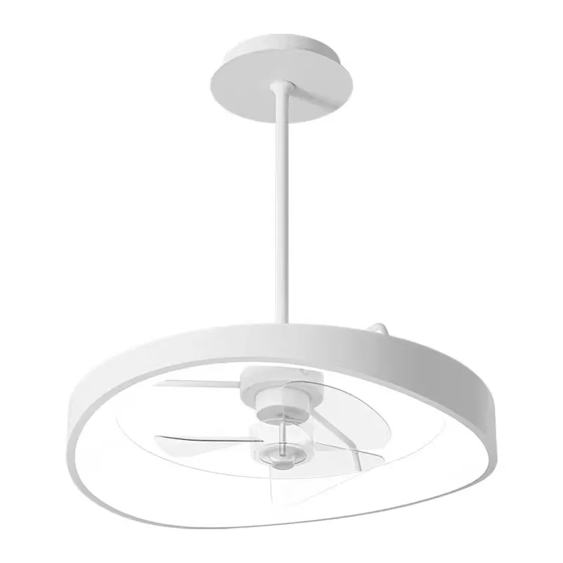 

Nordic restaurant invisible fan light ceiling fan light simple modern household integrated dining table electric fan chandelier