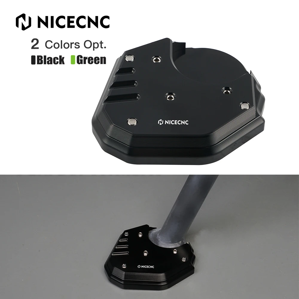 

Motorcycle Kickstand Side Stand Foot Plate Pad For Kawasaki KLR650 KLR 650 2008-2022 2021 2020 2019 2018 2017 2016 2015 2014