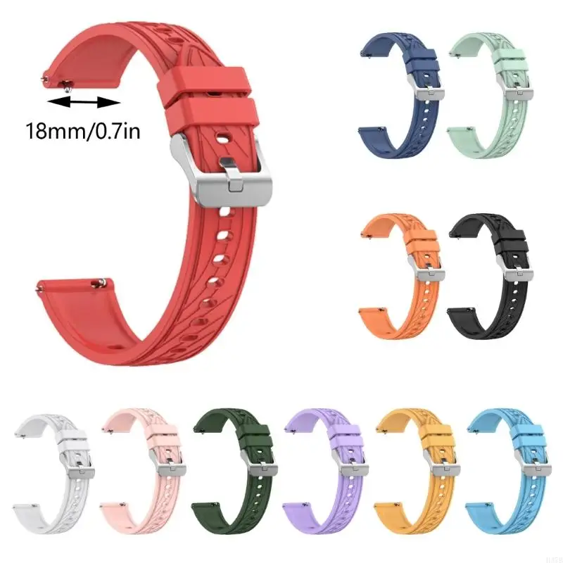 H37B Элегантный силиконовый ремешок для браслет для модных часов GT4 Wwatch Band Band