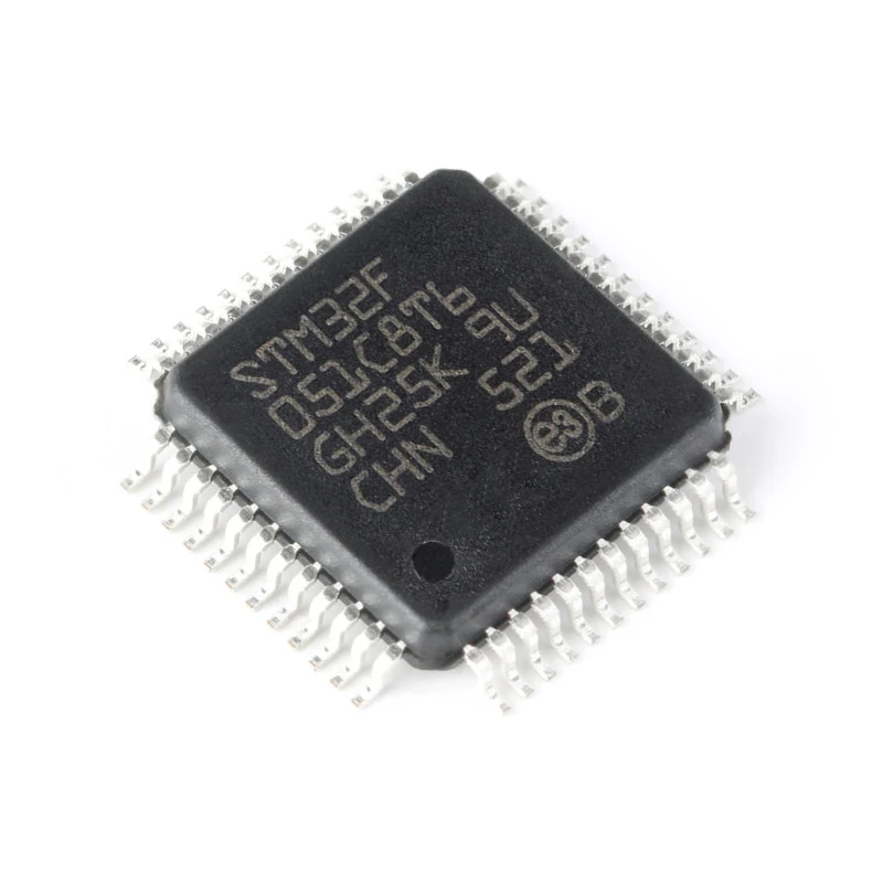 Original genuine STM32F051C8T6 LQFP-48 ARM Cortex-M0 32-bit microcontroller MCU