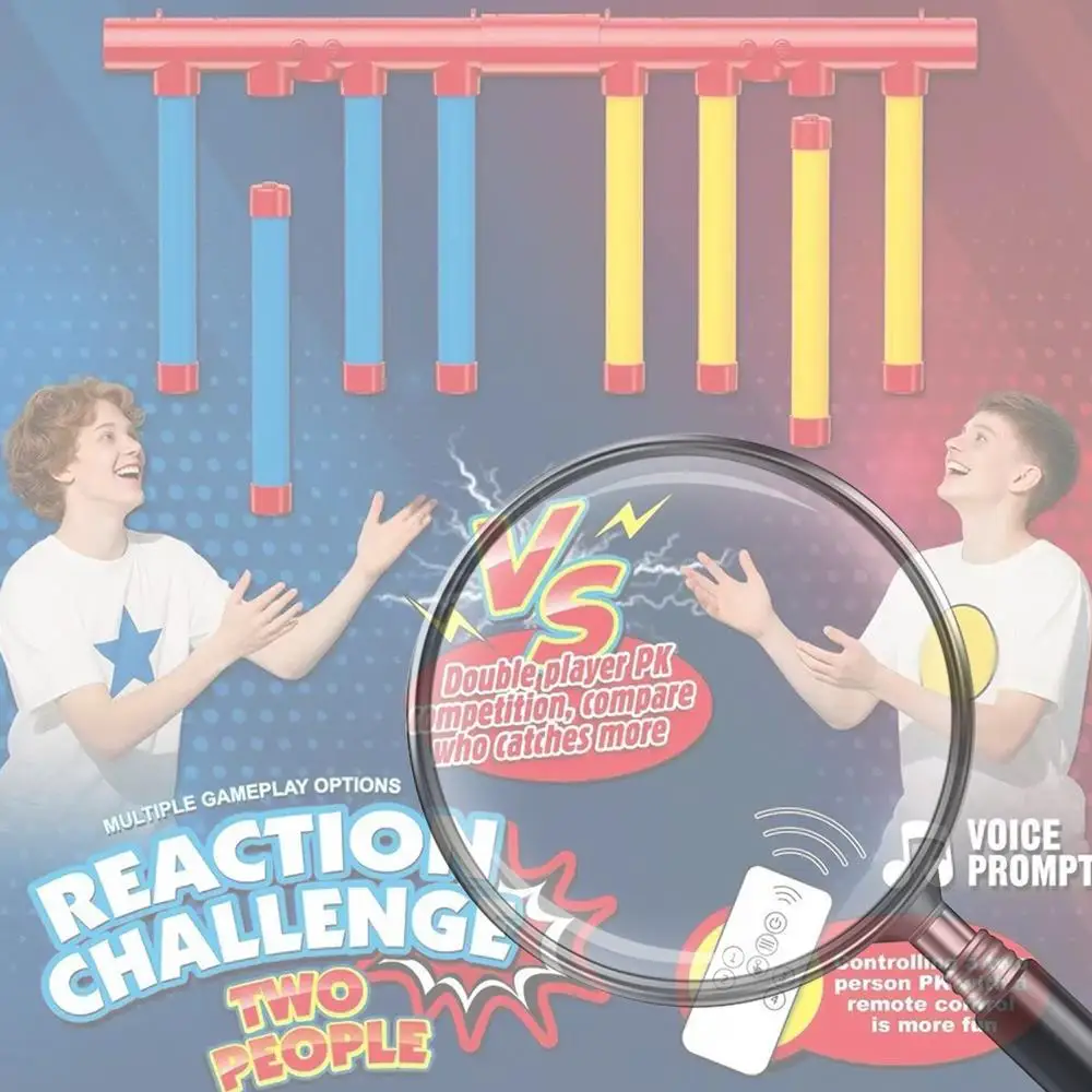 

Игровой набор «Острые глаза и быстрые руки»: Двухигровочный баттл-аттракцион для родителей и детей, развивающий сенсорную интеграцию у детей