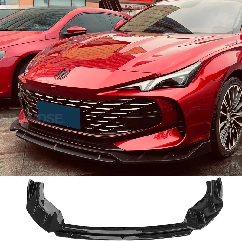 MG 7 Splitter for Morris Garages 7 Front Skirts 2023 2024 Front Bumper Spoiler Car Body Kit Accessories Transform Style