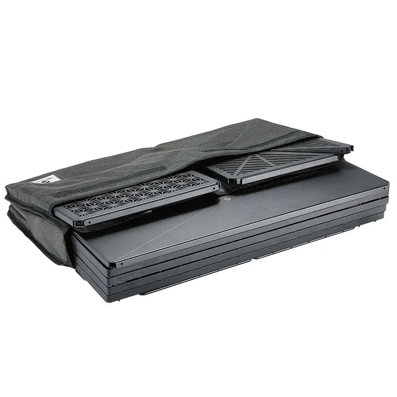 Campingmoon B-229-H حقيبة التخزين في الهواء الطلق أكسفورد القماش المحمولة الميدان رف طاولة قابلة للطي حقيبة التخزين