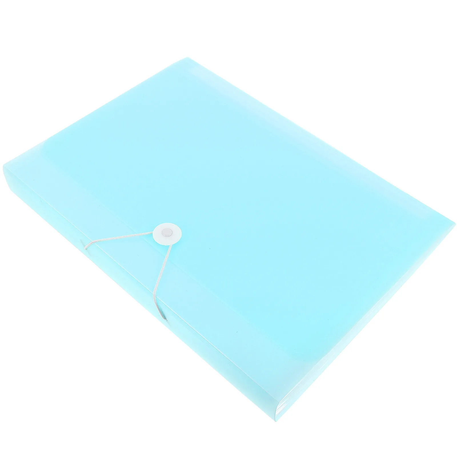 Porte-documents accordéon en plastique extensible avec plusieurs poches de rangement pour documents, dossiers et supports variés