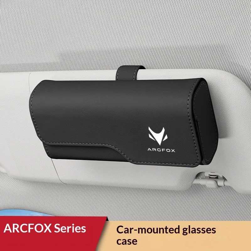 Suitable for ARCFOX Alpha S/T multi-functional car-mounted eyeglass case, ticket sunshade, sunglasses holder and card holder