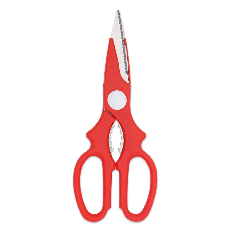 

Stainless Steel Plastic Handle for Vegetable Chicken Bone Kitchen Scissors