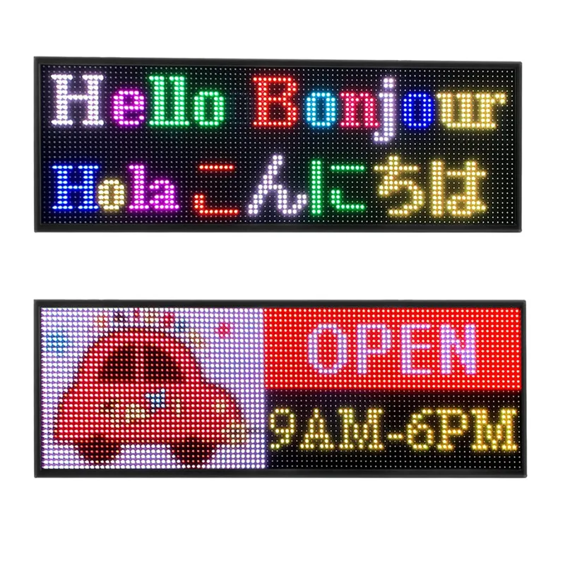 P10 Outdoor WIFI Led Panel Full Color Led Sign 39\