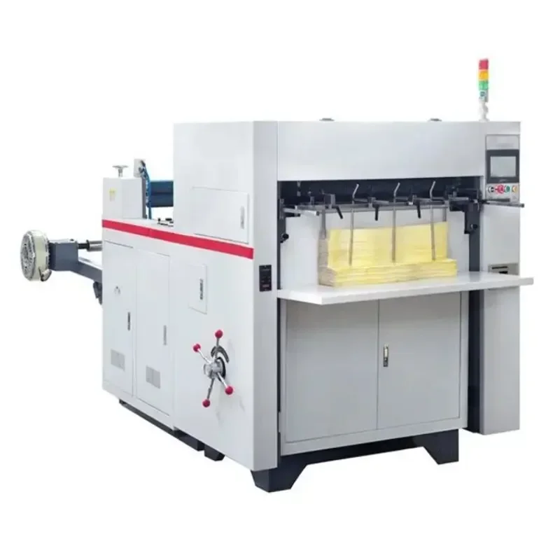 Automatic Roll Paper Creasing Die Cutting Machine Craft Paper Cup Reel To Sheet Flatbed Creasing Die Cutting Machine Customed