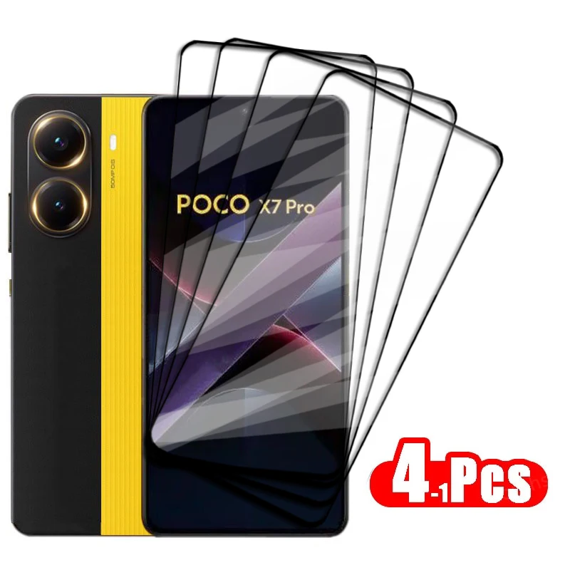 

For Poco X7 Pro Tempered Glass For Xiaomi Poco X7 Pro Screen Protector Protective Phone Film Poco X7 Pro Glass