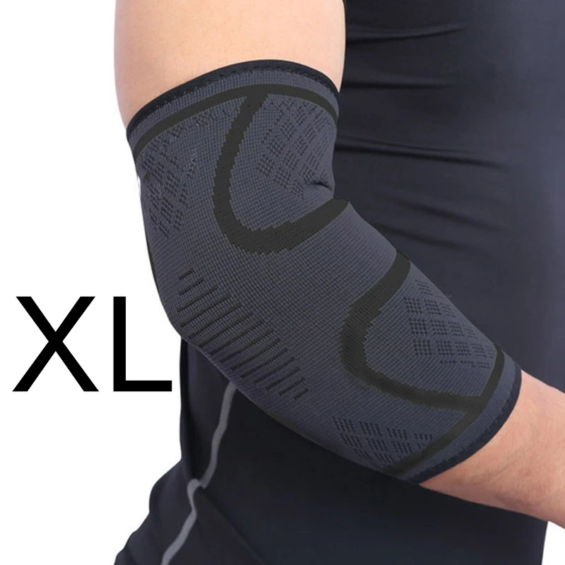 1 Stück Ellbogens tütze elastische Fitness Fitness Nylon Schutz polster absorbieren Schweiß Sport Sicherheit Basketball Spiel Arm Ärmel Ellbogens tütze