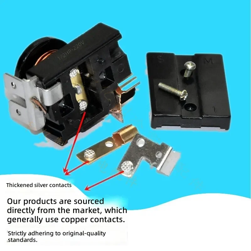 for Refrigerator Compressor Heavy Hammer Current Starter for Freezer Head Capacitive Starter Refrigeration Home Appliance