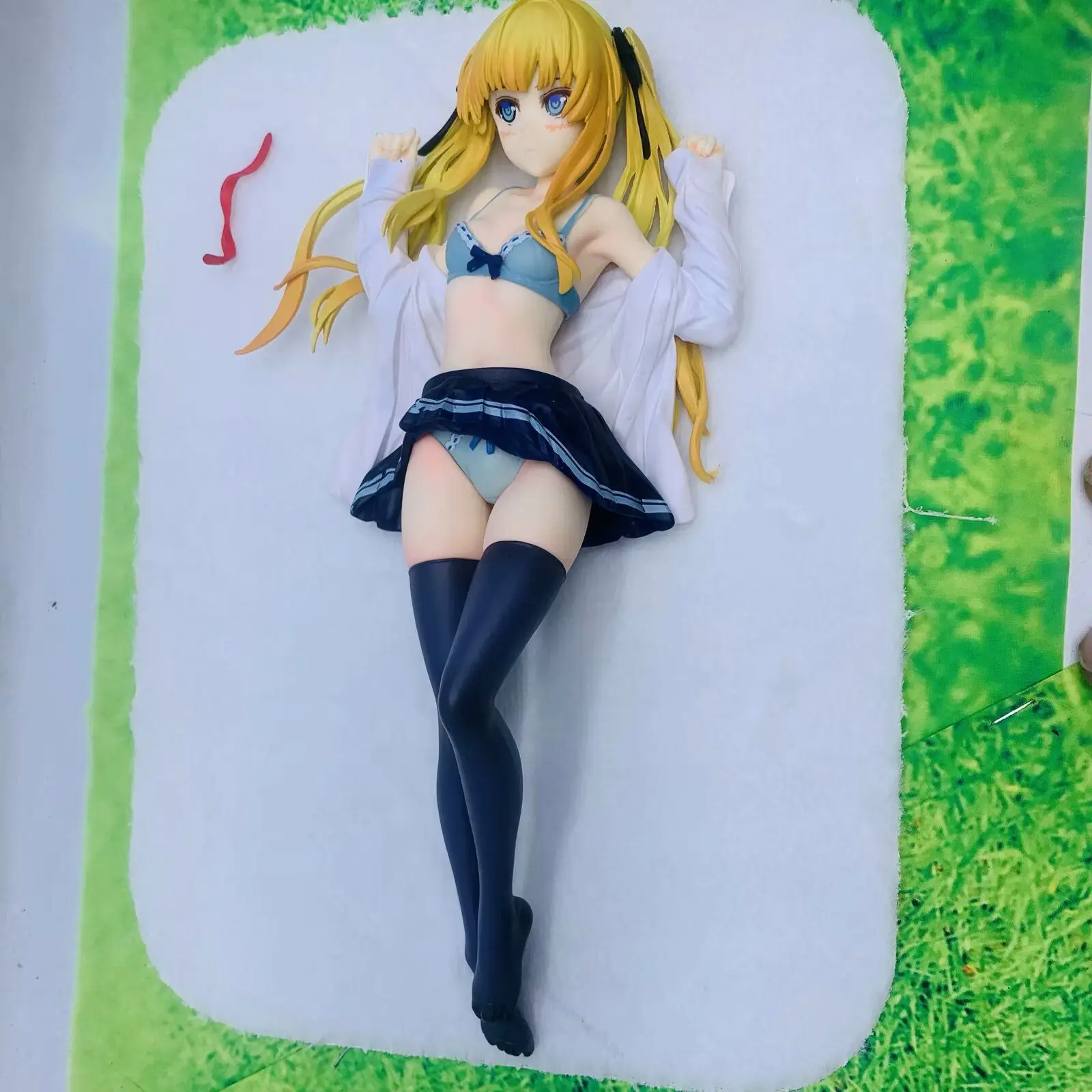 26cm How to grow her Eriri Spencer Sawamura Sleeping Anime Handmade Action Figures Desktop Case Decoration Ornament Gift