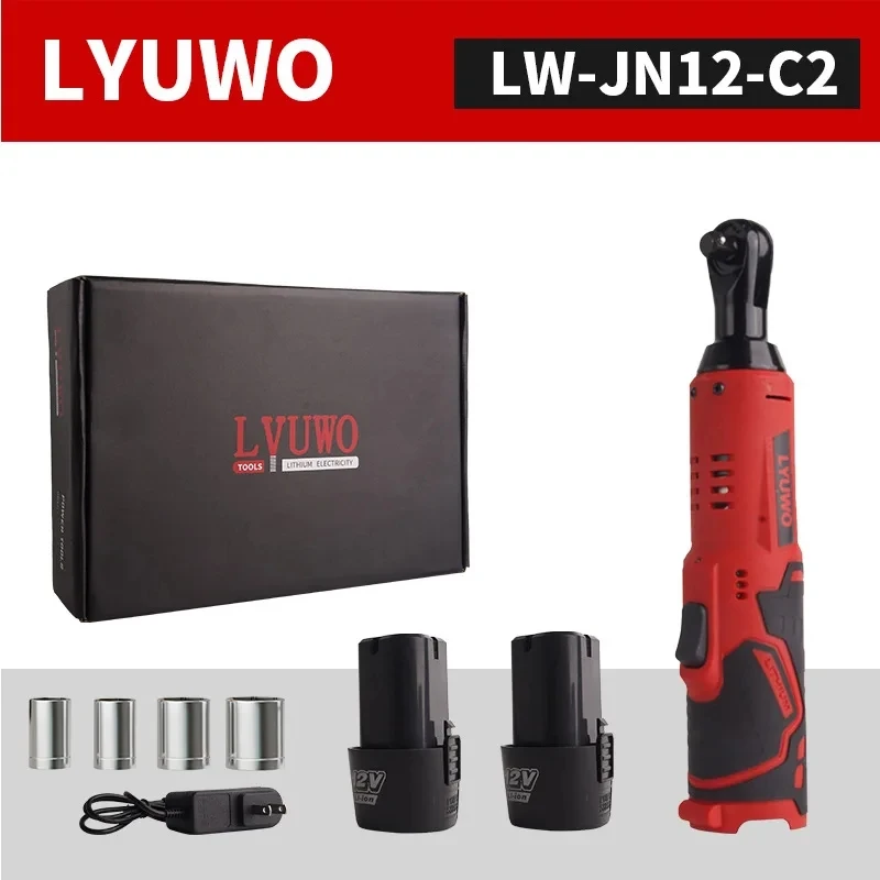 

3/8 Rechargeable Ratchet Wrench, Auto Repair Tool Angle Drill Screwdriver Remove Nut Angle