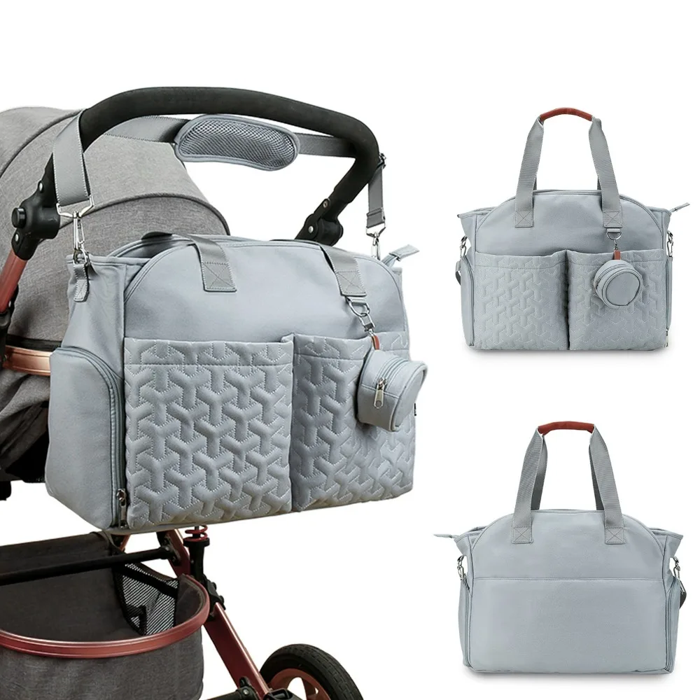 Mummy Bag Baby Diaper Bag Nappy Bag Waterproof Travel Baby Diaper Bags for Mom Stroller Mommy Maternity Totes Shoulder Bags