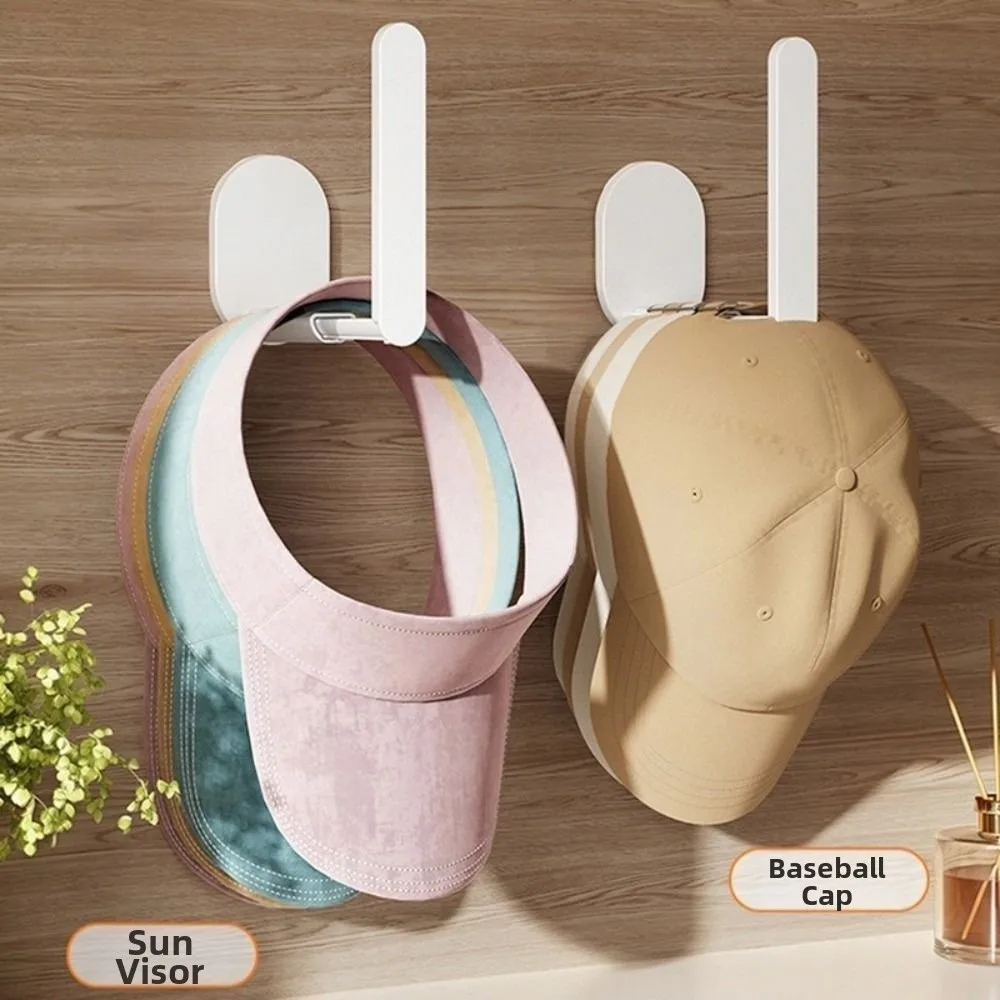 2Pcs Magnetic Paper Towel Holder Stretchable Stable Hat Storage Holder Creative Drill-Free Wet Wipes Storage Rack Bathroom