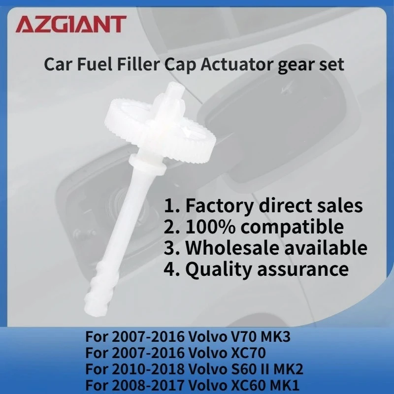 

For 2007-2016 Volvo V70 MK3/XC70 Car Fuel Filler Cap Actuator gear set New replacement parts Auto Accessories 100% compatible