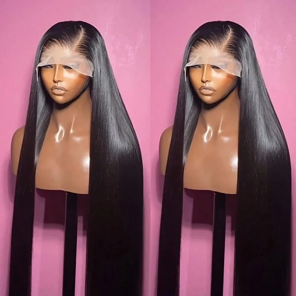 

42 Inch Straight Hunan Hair Wigs 13x4 13x6 Gluless HD Transparent Lace Frontal Wigs 5x5 Straight Lace Front Human Hair Wigs