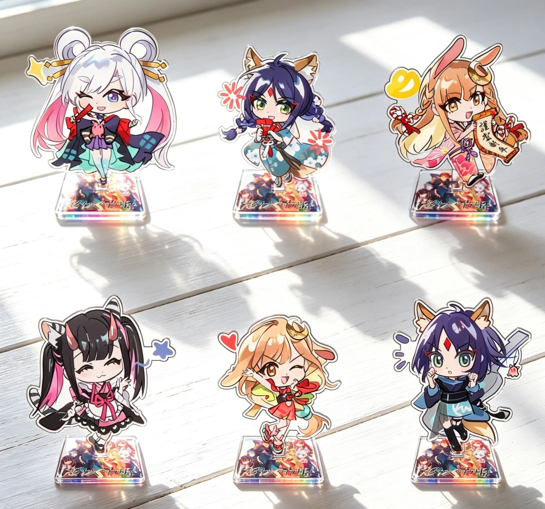 10cm Anime Cosmic Princess Kaguya! Acrylic Standing Sign Board Desk Decorations Bedroom Decoration Holiday Gifts Keychains