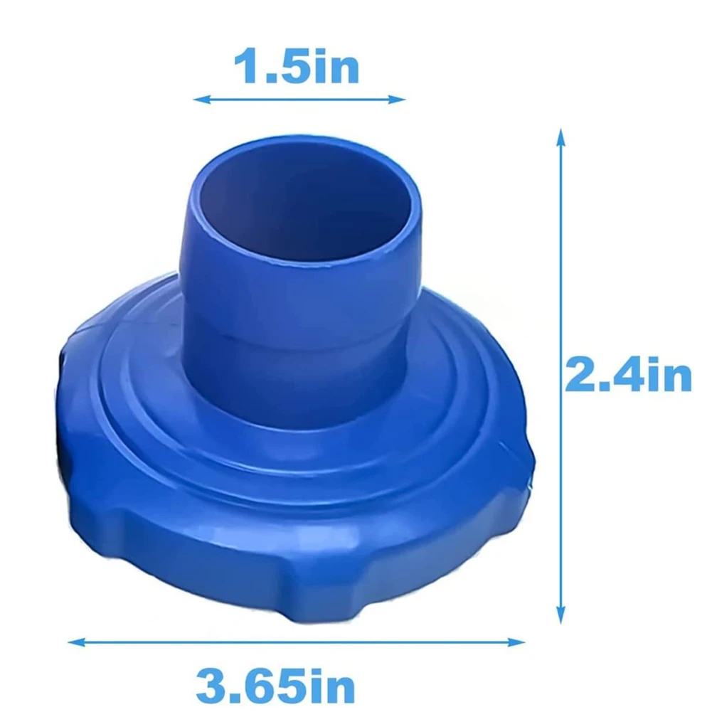 Wall Mount Hose Adaptor with Hose Swimming Pool Connector Pool Skimmer Adapter for Intex Deluxe Maintenance Kit