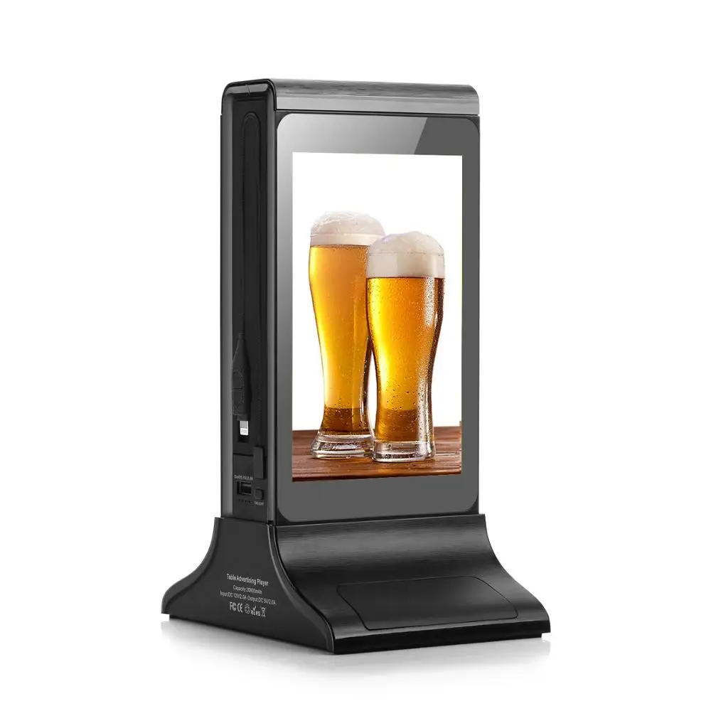 Estación de carga de teléfono celular con WIFI mesa de Shenzhen publicidad restaurante teléfono móvil 4 X USB eléctrico COCO-LEMON FYD-835S