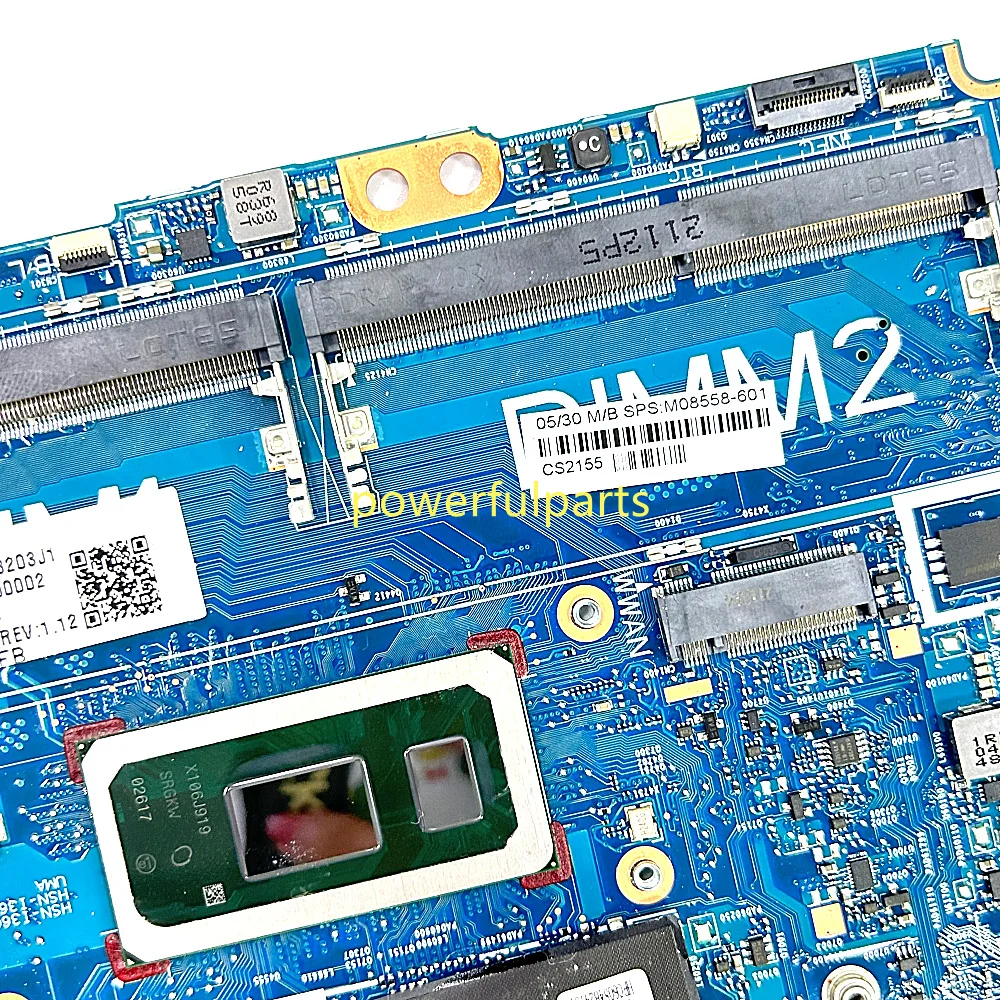 M08558-601 لـ Hp EliteBook 830 840 G7 اللوحة الأم 6050A3136201 i7-10510U وحدة المعالجة المركزية على متن العمل بشكل جيد