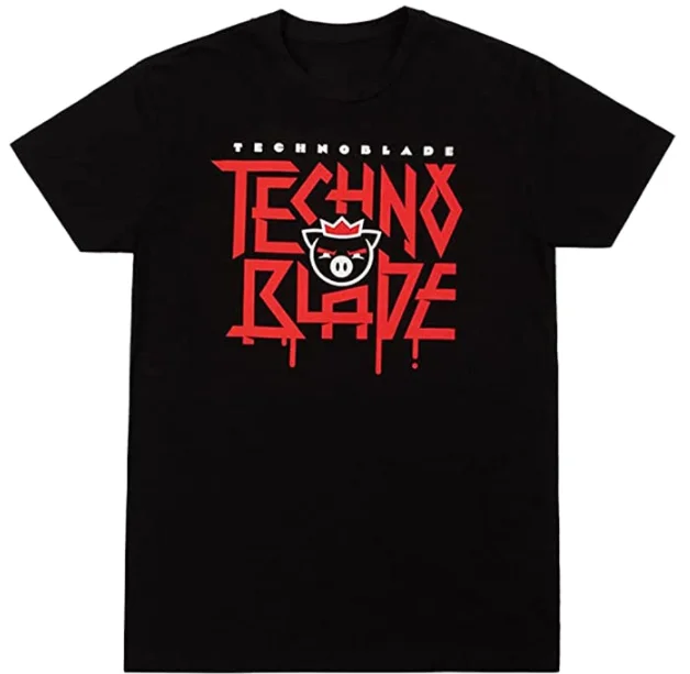 

Горячая Распродажа Technoblade tecagro Tee Dream Team SMP Merch, футболка herдаменская, футболка, свитшот, хип-хоп Kurzarm