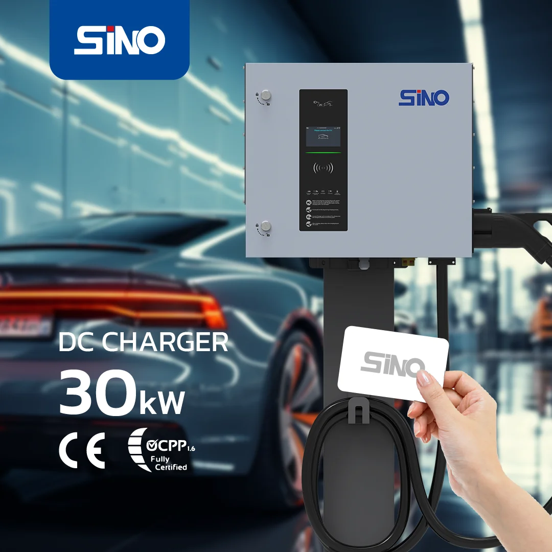 EV Charger Manufacturer 30kw CCS1 CCS2 GB/T Chademo EV DC Charging Pile Electric Vehicle Charging Station