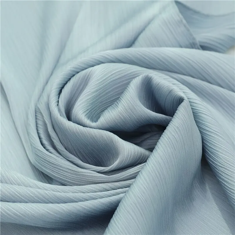 Solid Crinkle Chiffon Woman Scarf Fashion Casual Heavy Muslim Hijab Shawl Wraps Headband Bufanda Foulard Echarpe