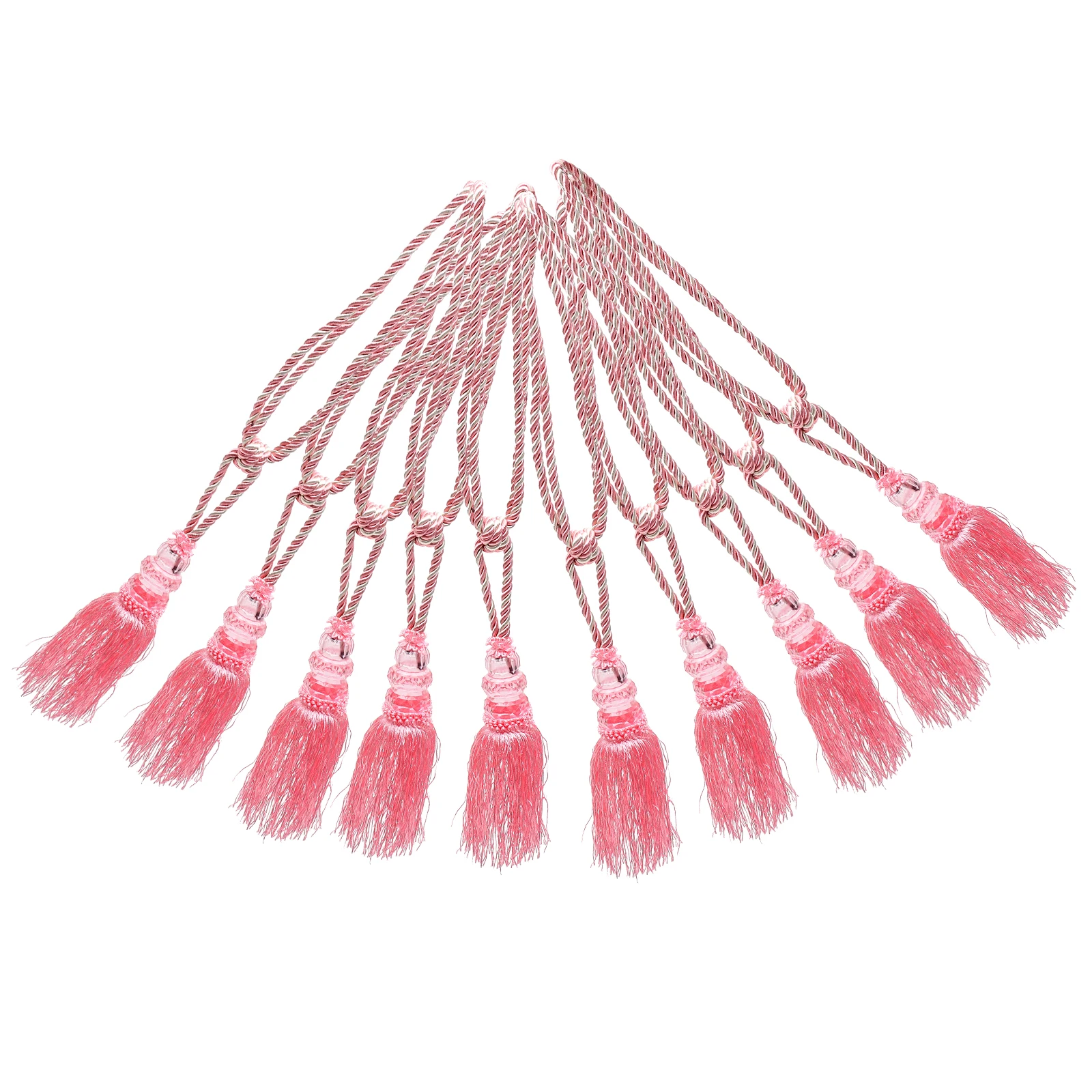 

10pcs Curtain Tassel Pendant Decorative Tassels Trim For Diy Home Decoration Craft Accessory Sofa Cushion Tablecloth