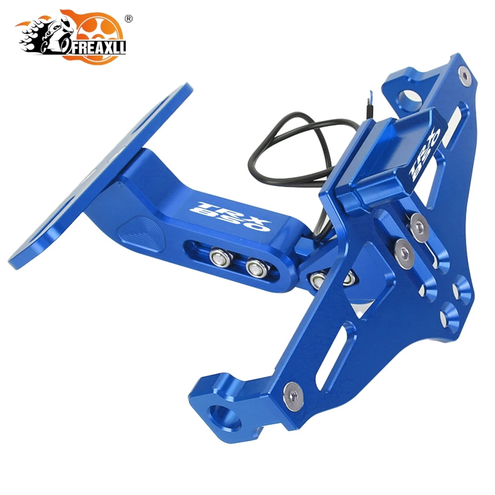 

Motorcycle For YAMAHA TRX850 1996-2000 1999 1998 1997 Rear License Plate Holder Bracket with Light Tail Tidy Fender Eliminator
