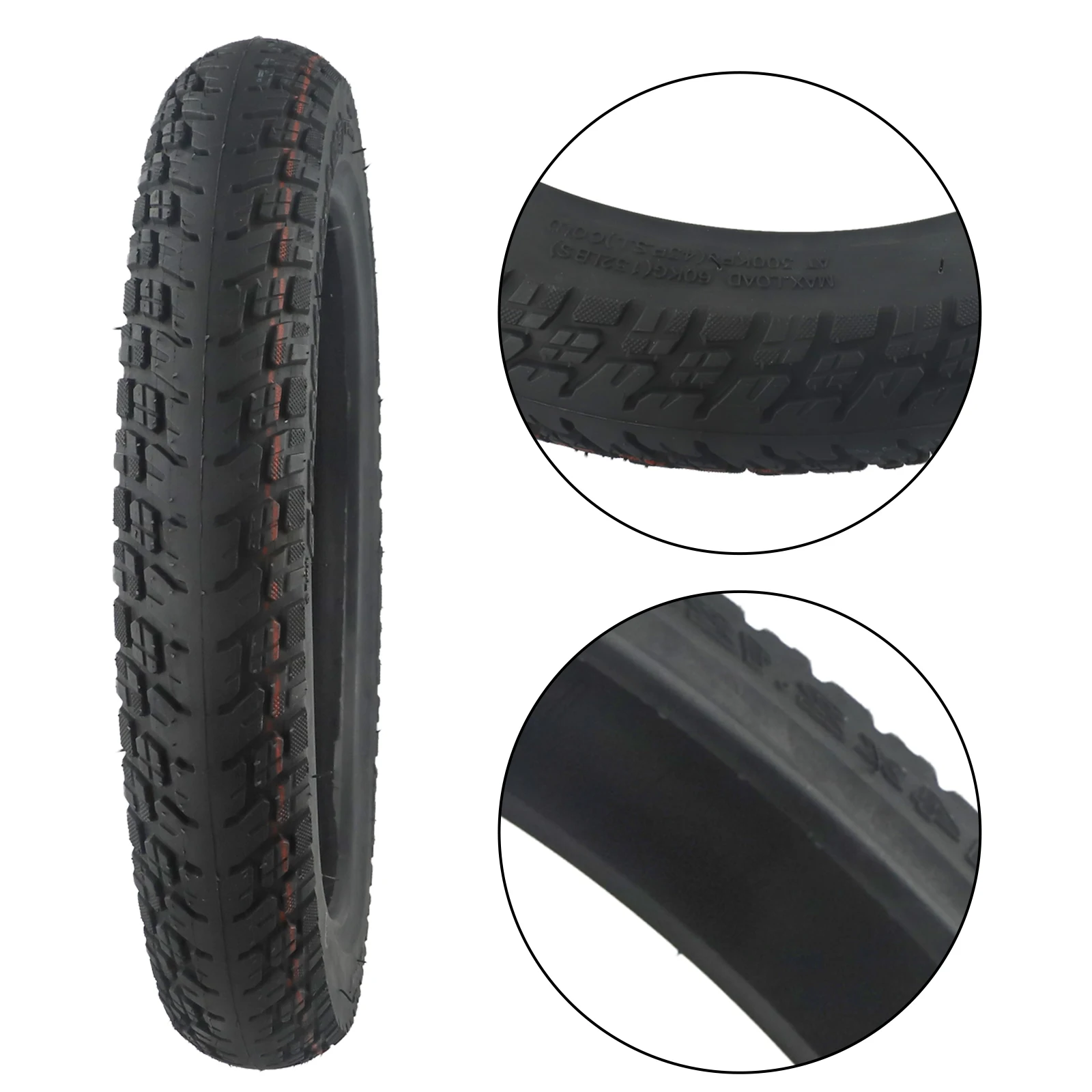 14inch 14*2.125(57-254) Off-Road Outer Tire Rubber Accessories For Electric Scooter Vacuum Tyres Wheelbarrow Children's Bicycle