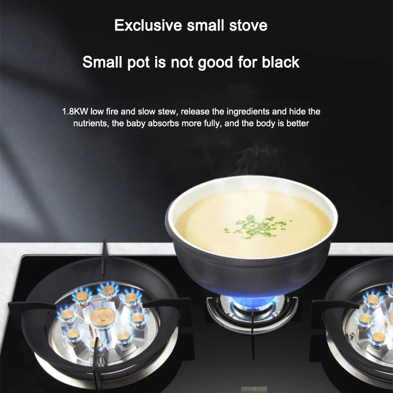 Three-eye gas stove gas stove embedded household natural gas timing fierce fire multi-eye stove three-headed stove