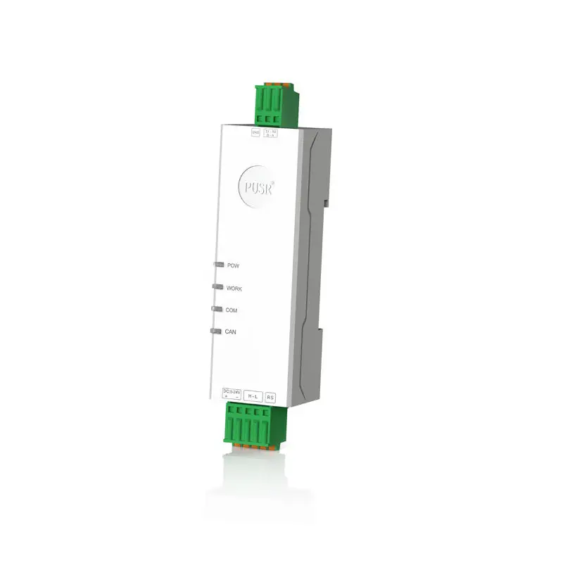 RS485 Serial CAN Converter Supports Data Communication Conversion RS485!!! CAN USR-CAN114 Rail Mounting DC5-24V