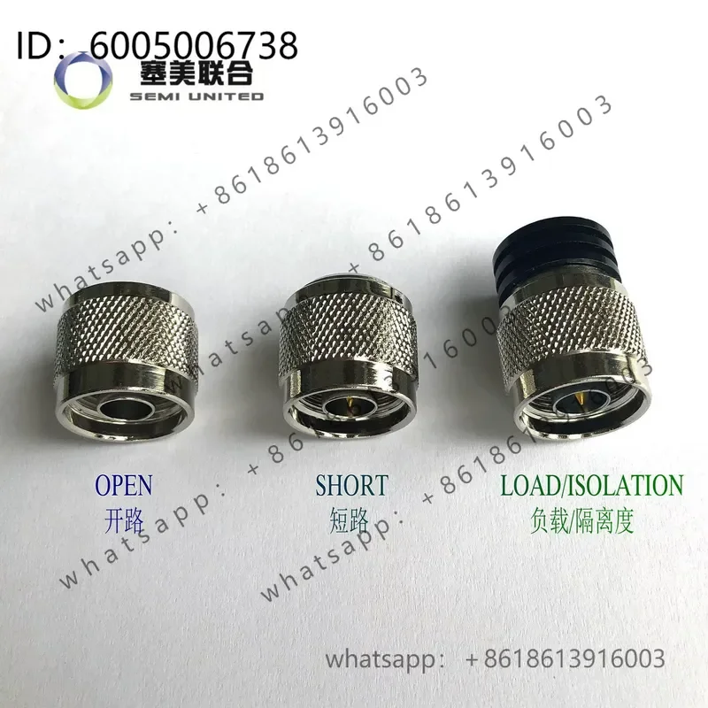 1pc N-type Instrument Network Calibrator for DC-6GHz with Open Circuit OPEN Short Circuit SHOT and Load LOAD