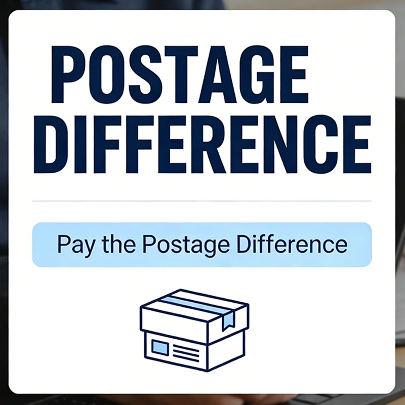 Other special categories/additional postage/price difference